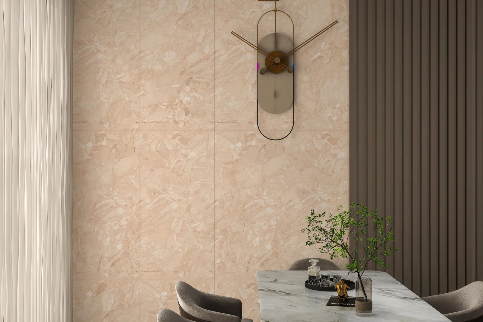 Endless Collection continuous vein vitrified surfaces